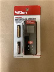HYPER TOUGH 100FT LASER DISTANCE MEASURER WITH BATTERIES IN PACKAGE